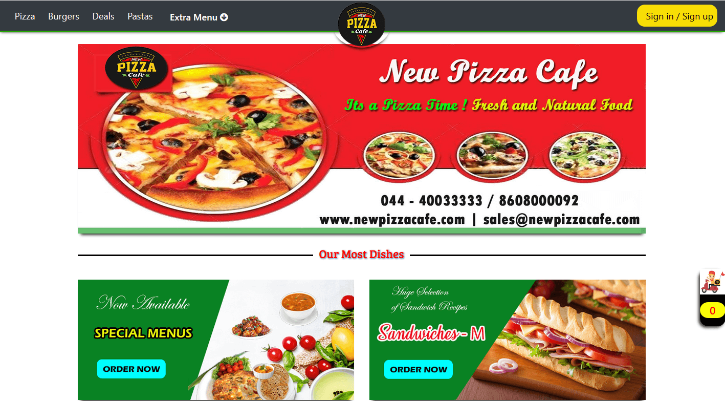 New Pizza cafe In Pencil Technologies Pvt Ltd